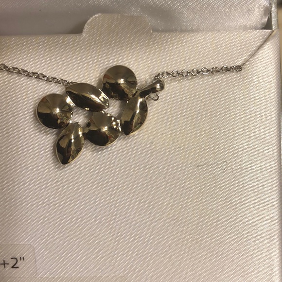 14k gold plated silver necklace - Picture 2 of 6